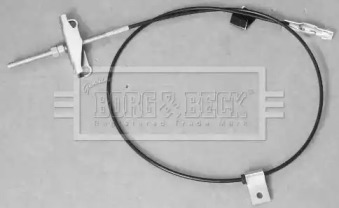 BORG & BECK bkb3689 -  Трос, стояночная тормозная система
